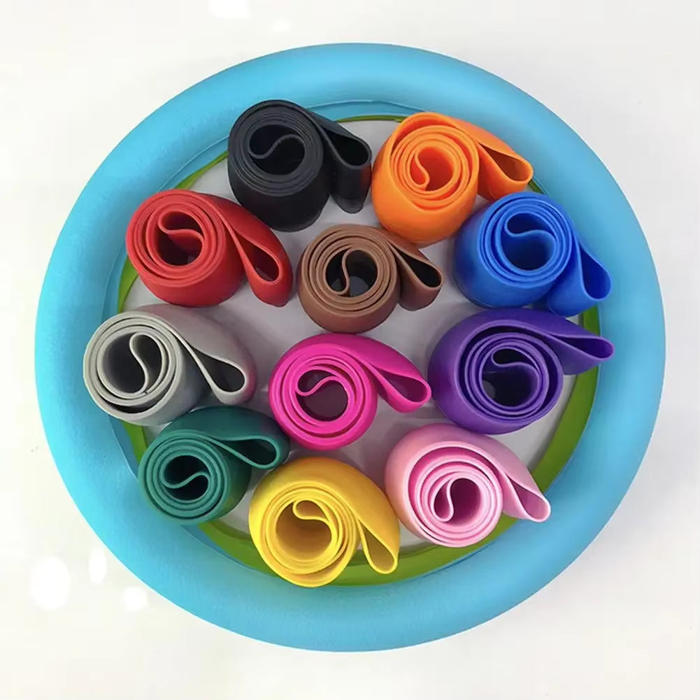 Stylish Universal Silicone Car Steering Wheel Cover - Soft, Multi-Color Auto Accessory for Customized Comfort